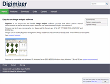 Tablet Screenshot of digimizer.com